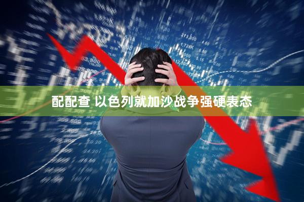 配配查 以色列就加沙战争强硬表态